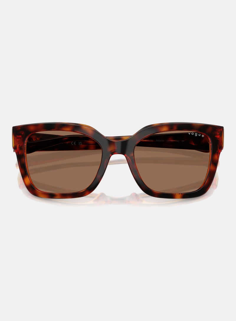 Vogue Full Rim Square Sunglasses 0VO5613SB - Image 5